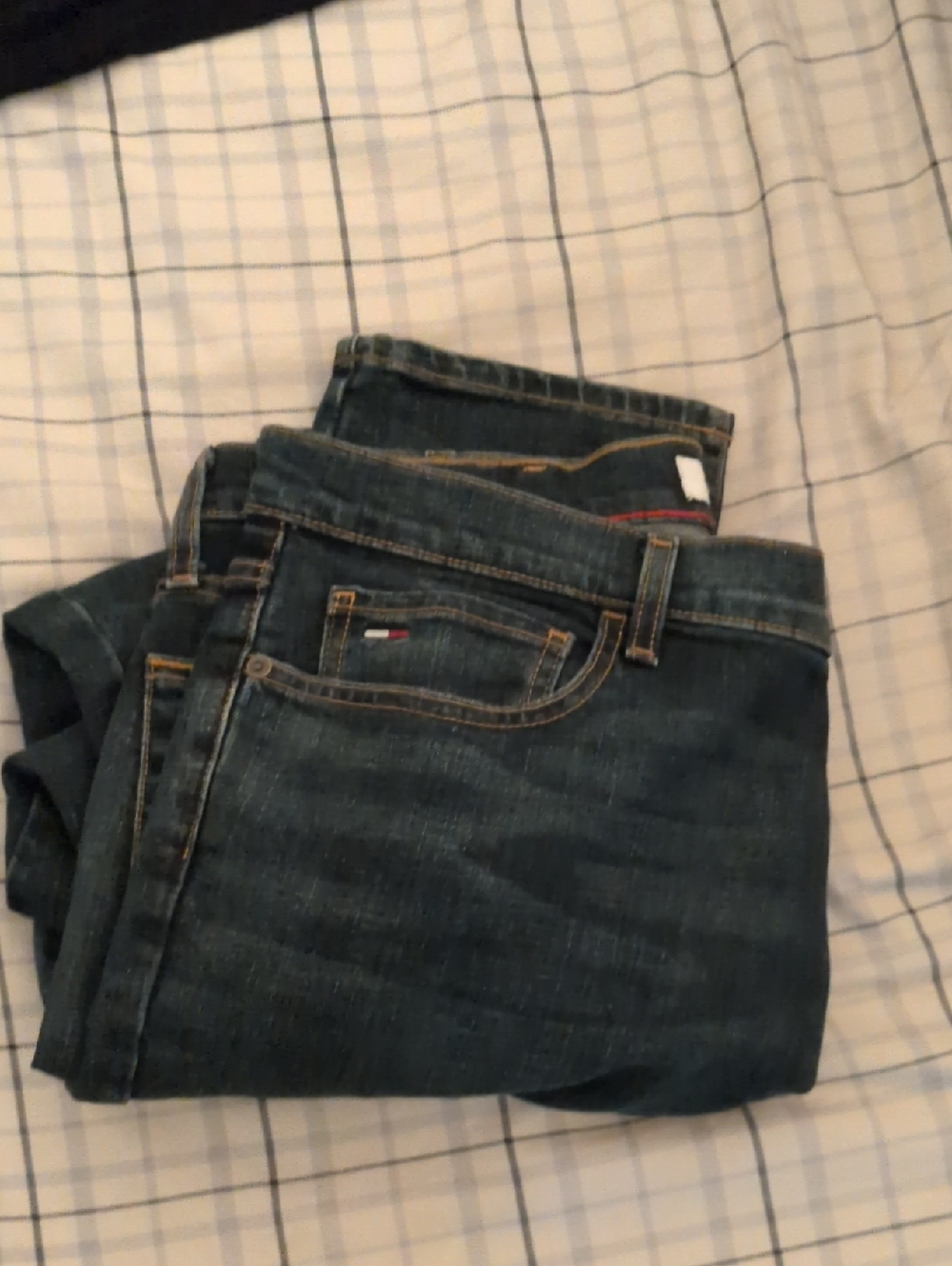 Tommy Hilfiger Dark Blue Slim Men’s Jeans 36x30